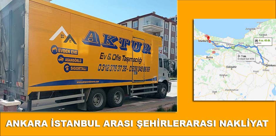 ankara istanbul arası şehirlerarasi- evden eve nakliyat