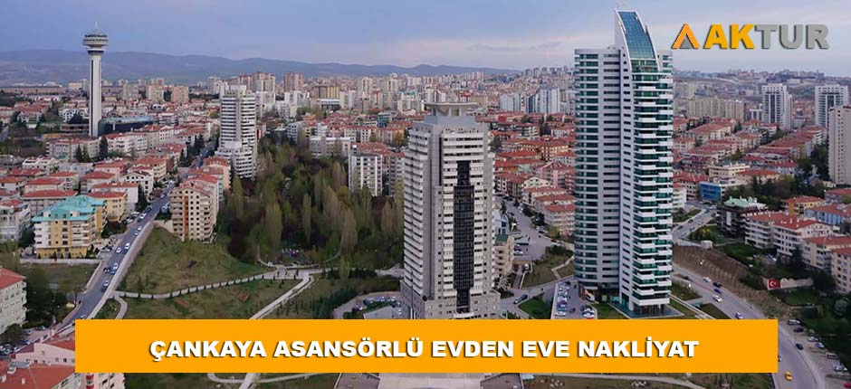 ankara çankaya asansörlü evden eve nakliyat