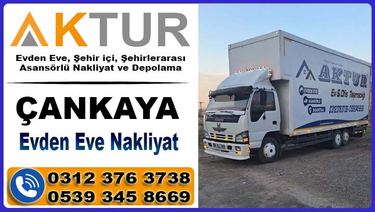 Çankaya evden eve nakliyat