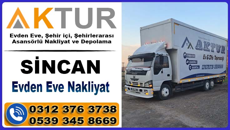 Sincan Evden Eve Nakliyat